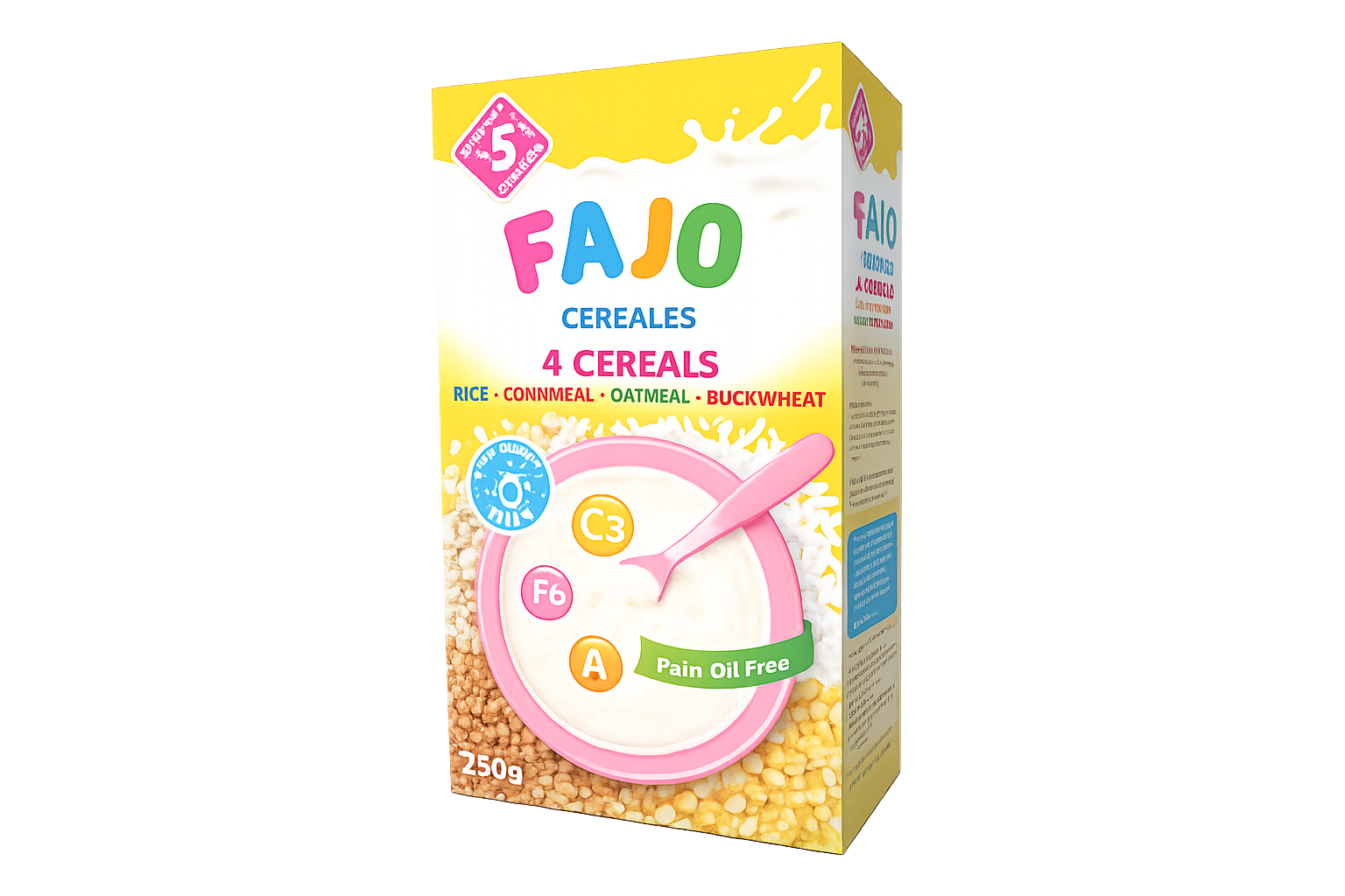 fajo cereale sarrasin riz maïs avoine